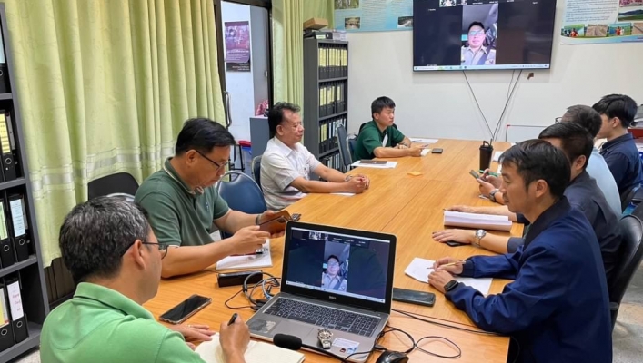 สทน.1 ส่วนสำรวจและออกแบบ ประชุมติดตามการจัดทำแบบแปลนเพื่อเตรียมความพร้อม การจัดซื้อ จัดจ้าง ปีงบประมาณ 2567