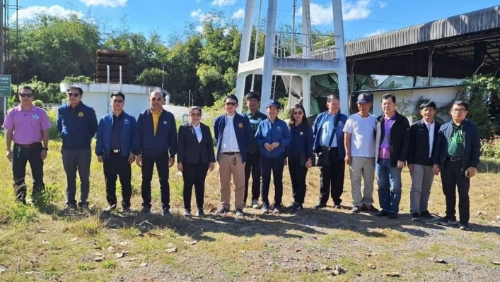 สทน.1 ร่วมกับ สทนช. 1 ติดตามโครงการพัฒนาแหล่งน้ำในพื้นที่อำเภอพาน จังหวัดเชียงราย