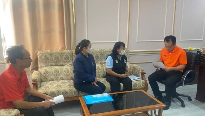 สทน.7 ลงพื้นที่ประสานงานและติดประกาศก่อนการรับฟังความคิดเห็นประชาชน โครงการอนุรักษ์ฟื้นฟูแหล่งน้ำพร้อมระบบกระจายน้ำสนับสนุนน้ำอุปโภคบริโภคและการเกษตร ตำบลด่านทับตะโก และโครงการอนุรักษ์ฟื้นฟูสระเก็บน้ำบ้านรางดอกอาวพร้อมระบบกระจายน้ำ ตำบลรางบัว