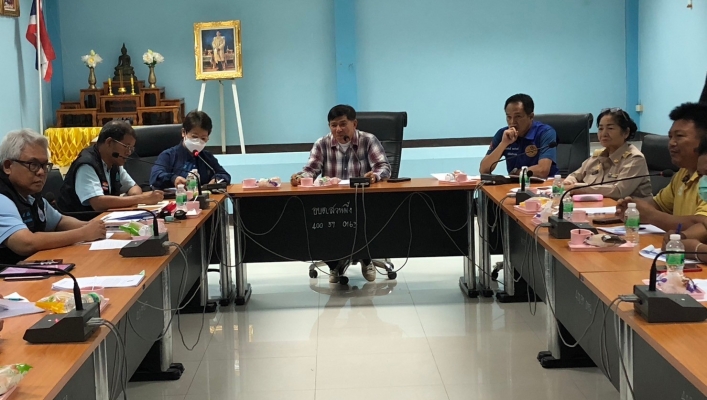 สทน.7 ประชุมติดตามสถานการณ์ภัยแล้ง ในพื้นที่อำเภอสวนผึ้ง จังหวัดราชบุรี
