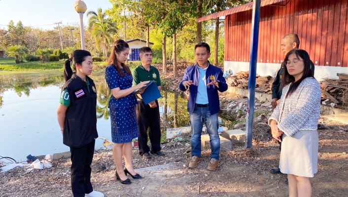 สทน.1 ให้คำปรึกษาแนะนำเทคนิควิชาการด้านระบบประปา แก่โรงเรียนวิทยาศาสตร์จุฬาภรณราชวิทยาลัย เชียงราย