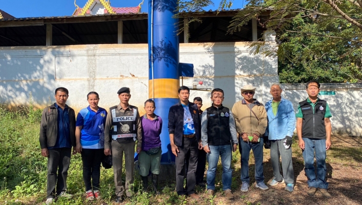 สทน.1 สำรวจพื้นที่ แก้ไขปัญหาขาดแคลนน้ำอุปโภคบริโภค อ.แม่ลาว จ.เชียงราย