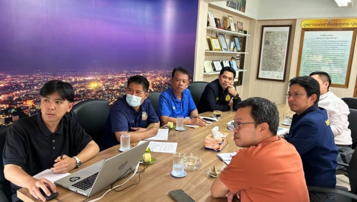 สทน.1 ส่วนสำรวจและออกแบบ เข้าร่วมประชุมเพื่อพิจารณาแนวทางการสำรวจออกแบบโครงการ พลิกฟื้นคืนน้ำตกห้วยแก้วให้เชียงใหม่ อุทยานแห่งชาติดอยสุเทพ-ปุย