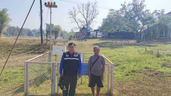 สทน.4 ออกปฏิบัติงานตรวจสอบ ซ่อมแซม และบำรุงรักษาสถานีสนามระบบเตือนภัยล่วงหน้า (Early Warning) สำหรับพื้นที่เสี่ยงอุทกภัย-ดินถล่ม ในพื้นที่ลาดชันและพื้นที่ราบเชิงเขา