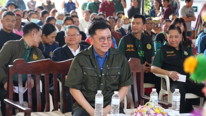 นายจตุพร บุรุษพัฒน์ (ปกท.ทส.) ติดตามผลการดำเนินงานตามกรอบมาตรการแก้ไขปัญหาการอยู่อาศัยและทำกินในพื้นที่ป่าสงวนแห่งชาติ อำเภอแม่แจ่ม จังหวัดเชียงใหม่