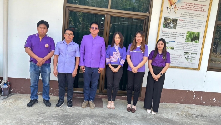 สทน.1 สอน.4 เชียงราย ร่วมกันสวมใส่เสื้อสีม่วง เพื่อแสดงความจงรักภักดีแด่สมเด็จพระกนิษฐาธิราชเจ้า  กรมสมเด็จพระเทพรัตนราชสุดา ฯ สยามบรมราชกุมารี