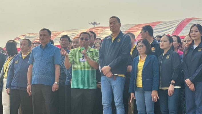 นายกรัฐมนตรี ตรวจราชการและร่วมหารือการบริหารจัดการน้ำในพื้นที่หนองหาร จังหวัดสกลนคร