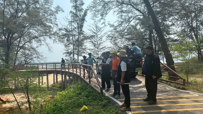 สทน.7 ลงพื้นที่ศึกษาข้อมูลพื้นที่ชุ่มน้ำ ณ พื้นที่ชุ่มน้ำอุทยานแห่งชาติหาดวนกร จังหวัดประจวบคีรีขันธ์