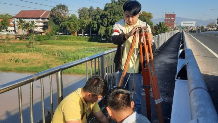 ทน.สทน.1 สอท.2 เชียงราย ติดตามตรวจสอบเก็บตัวอย่างคุณภาพน้ำ MRC ประจำเดือนกุมภาพันธ์ 2567