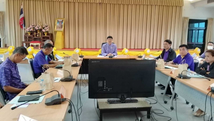 สทน.7 ประชุมคณะกรรมการกองอำนวยการป้องกันและบรรเทาสาธารณภัยจังหวัดประจวบคีรีขันธ์
