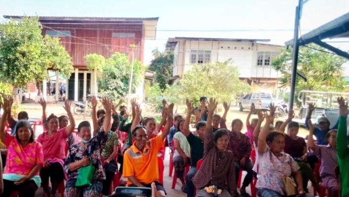 สทน.4 ลงพื้นที่จัดการรับฟังความคิดเห็นของประชาชน ตาม พรบ.2548 โครงการอนุรักษ์ฟื้นฟูแหล่งน้ำพร้อมระบบกระจายน้ำด้วยพลังงานแสงอาทิตย์ ในพื้นที่จังหวัดร้อยเอ็ด