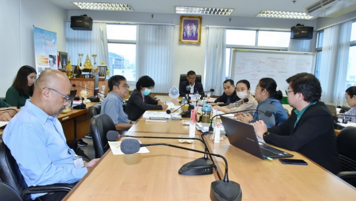 กอน. ประชุมคณะกรรมการตรวจรับพัสดุในงานจ้างที่ปรึกษาโครงการ Mekong EbA South