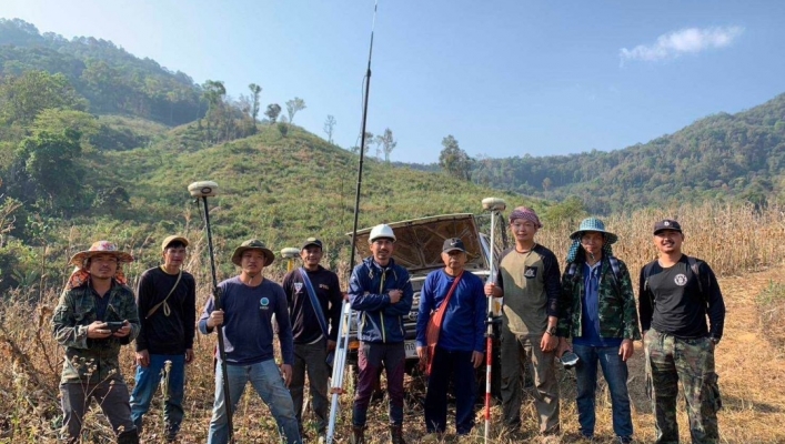 สทน.1 ส่วนสำรวจและออกแบบ การสำรวจโครงการอนุรักษ์ฟื้นฟูแหล่งน้ำพร้อมระบบกระจายน้ำสนับสนุนพื้นที่ คทช. อำเภอแม่แจ่ม จังหวัดเชียงใหม่