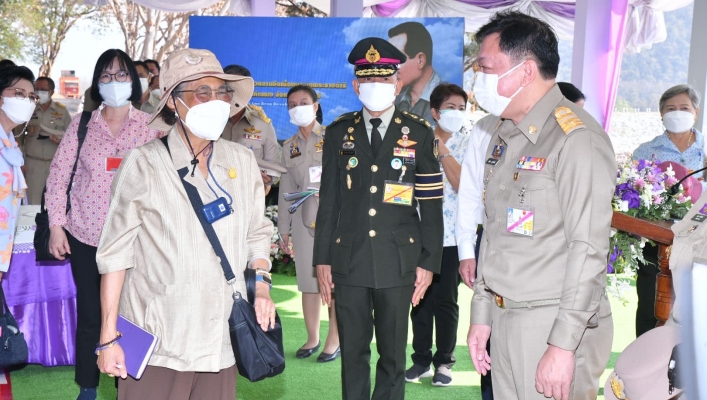 ทน. สทน.1 เฝ้ารับเสด็จ สมเด็จพระกนิษฐาธิราชเจ้า กรมสมเด็จพระเทพรัตนราชสุดาฯ สยามบรมราชกุมารี