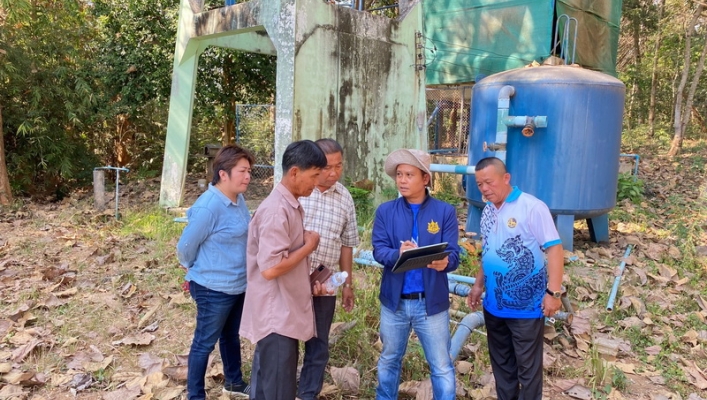 ​สทน.1 สำรวจพื้นที่แก้ไขปัญหาขาดแคลนน้ำอุปโภคบริโภค อ.แม่จัน จ.เชียงราย