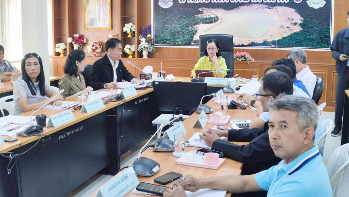 หัวหน้าผู้ตรวจราชการกรม ลงพื้นที่ตรวจราชการตามแผนการตรวจราชการกรมทรัพยากรน้ำ รอบที่ 1 ในพื้นที่ สนท.6