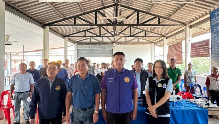 สทน.1 สอน.4 เชียงราย จัดประชุมเชิงปฎิบัติการฟังความคิดเห็นของประชาชน ตามระเบียบสำนักนายกรัฐมนตรีว่าด้วยการรับฟังความคิดเห็นของประชาชน พ.ศ. 2548 โครงการปรับปรุงซ่อมแซมอ่างเก็บน้ำแม่ต๋ำ พร้อมระบบกระจายน้ำ ด้วยพลังงานแสงอาทิตย์