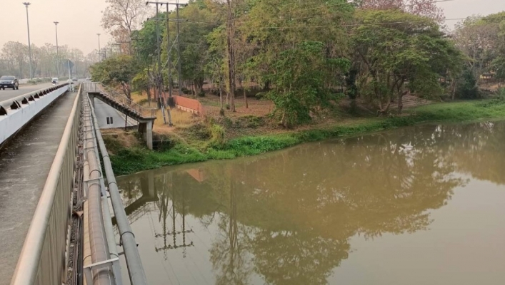 ทน.สทน.1สอท.2 ชร. ติดตามตรวจสอบเก็บตัวอย่างคุณภาพน้ำ MRC ประจำเดือนมีนาคม 2567