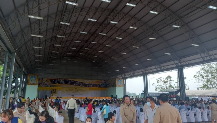 สทน.7 ร่วมโครงการปกป้องและเชิดชูสถาบันพระมหากษัตริย์และหน่วยบำบัดทุกข์ บำรุงสุข สร้างรอยยิ้มให้ประชาชนจังหวัดราชบุรี (จังหวัดเคลื่อนที่)