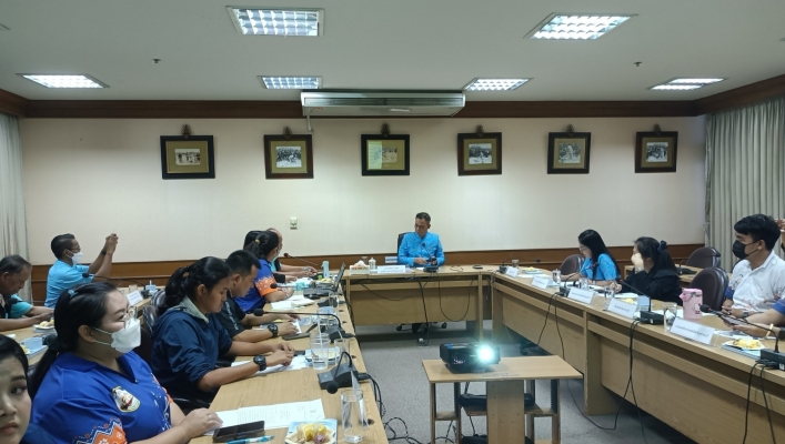สทน.7 ประชุมคณะกรรมการอำนวยการอาสาสมัครพิทักษ์ทรัพยากรธรรมชาติและสิ่งแวดล้อมหมู่บ้าน (ทสม.)