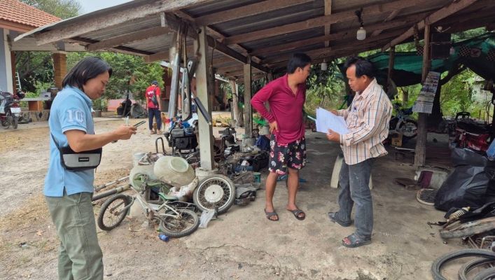 สทน.7 ลงพื้นที่สำรวจความพึงพอใจของผู้รับบริการโครงการบริหารจัดการเพื่อรองรับสภาวะวิกฤติน้ำ