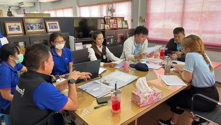 สทน.7 ลงพื้นที่ตรวจสอบสถานที่ – แหล่งน้ำ เพื่อประกอบการพิจารณาขออนุญาตการใช้น้ำ ณ บริษัท มหาชัยพัฒนาที่ดิน จำกัด (นิคมอุตสาหกรรมราชบุรี) และ บริษัท หลักชัยค้าสุรา จำกัด