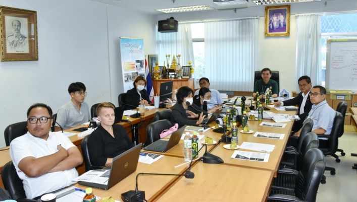 กอน ประชุมหารือการดำเนินงาน โครงการ Mekong EbA South.