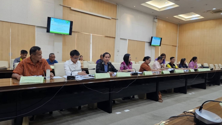 ทน. สทน.11 ส่วนสำรวจเเละออกเเบบ ร่วมประชุมคณะอนุกรรมการนโยบายที่ดินของจังหวัดอุบลราชธานี  (คทช.จังหวัดอุบลราชธานี) ครั้งที่ 1 / 2567
