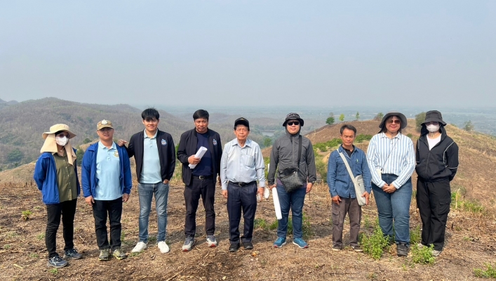 กพน.2 ลงพื้นที่สำรวจและศึกษาโครงการอนุรักษ์ฟื้นฟูแหล่งน้ำ พร้อมระบบกระจายน้ำ สนับสนุนพื้นที่ คทช. ตำบลบ้านเวียง อำเภอร้องกวาง จังหวัดแพร่