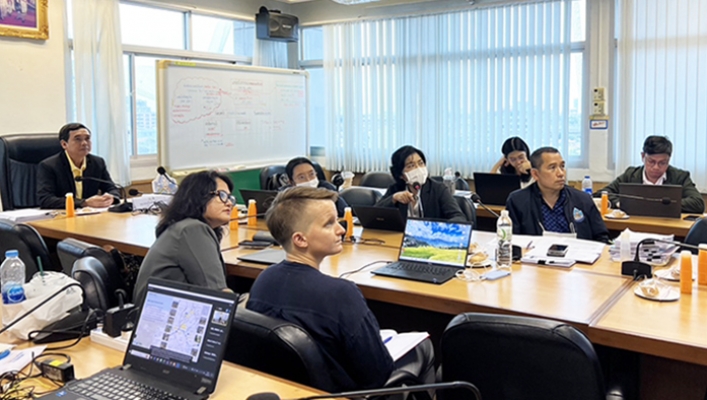 กอน. ร่วมหารือ UNEP เพื่อติดตามผลการดำเนินงานโครงการ Mekong EbA South