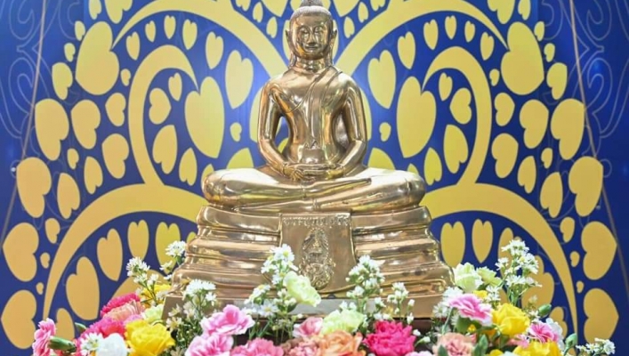กรมทรัพยากรน้ำ ร่วมสืบสานประเพณีสงกรานต์ “สงกรานต์วิถีไทย ใส่ใจรักษ์น้ำ”