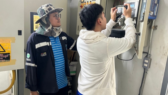 สทน.7 ​ลงพื้นที่ตรวจสอบสถานที่ – แหล่งน้ำ เพื่อประกอบการพิจารณาขออนุญาตการใช้น้ำ