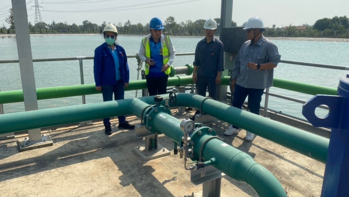 สทน.7 ​ลงพื้นที่ตรวจสอบสถานที่ – แหล่งน้ำ เพื่อประกอบการพิจารณาขออนุญาตการใช้น้ำ