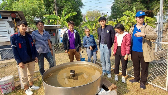 ทส. ทน. สทน.11 ส่วนอุทกวิทยา เข้าร่วมการติดตามตรวจสอบ  และตรวจรับการติดตั้งอุปกรณ์ตรวจวัดดัชนีความแห้งแล้ง