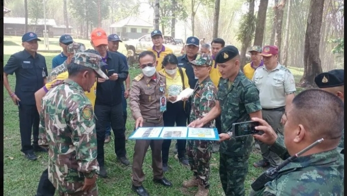 สทน.7 ร่วมประชุมติดตามความคืบหน้าการดำเนินงานโครงการพัฒนาชุมชน ในเขตรักษาพันธุ์สัตว์ป่า และอุทยานแห่งชาติ จังหวัดกาญจนบุรี  ภายใต้มูลนิธิภูบดินทร์ ในพระบรมราชูปถัมภ์