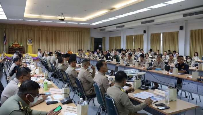 สทน.7 ประชุมคณะกรมการจังหวัด และหัวหน้าส่วนราชการจังหวัดประจวบคีรีขันธ์