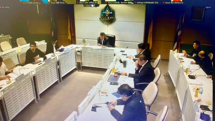 สทน.7 ประชุมคณะทำงานกลั่นกรองการอนุญาตใช้น้ำ ทรัพยากรน้ำสาธารณะที่ไม่ใช่น้ำจากทางน้ำชลประทานและไม่ใช่น้ำบาดาล ประเภทที่สองและประเภทที่สาม ตามพระราชบัญญัติทรัพยากรน้ำ พ.ศ.2561 หมวด 4 การจัดสรรน้ำและการใช้น้ำ