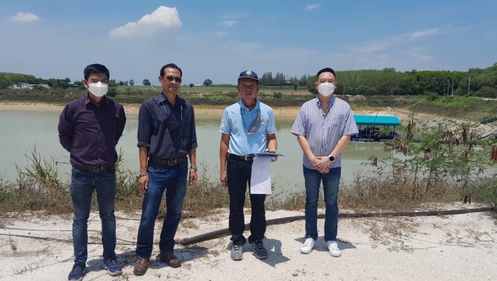 สทน.6 ตรวจสอบสถานที่การขออนุญาตใช้น้ำ บริษัท ยู เอเลเม้นท์ จำกัด