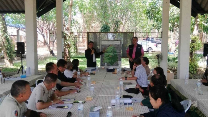 สทน.1 สอน.2 เชียงใหม่ ร่วมประชุมติดตามการดำเนินงานโครงการ อันเนื่องมาจากพระราชดำริ ในพื้นที่ จังหวัดเชียงใหม่