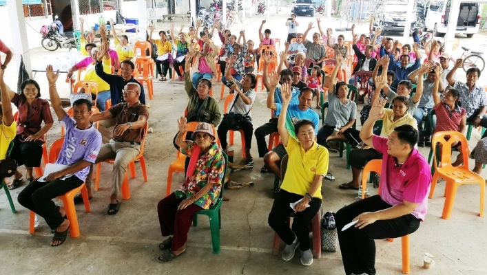 สทน.4 ลงพื้นที่จัดการรับฟังความคิดเห็นของประชาชน ตาม พรบ.2548 โครงการอนุรักษ์ฟื้นฟูแหล่งน้ำพร้อมระบบกระจายน้ำด้วยพลังงานแสงอาทิตย์ ในพื้นที่จังหวัดร้อยเอ็ด