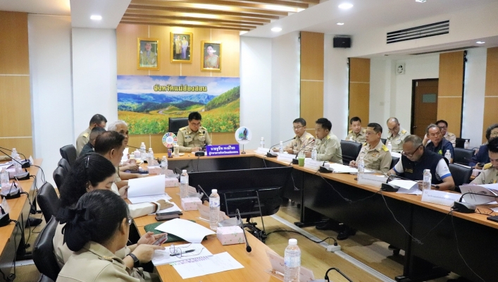 ทน.สทน.1สอน.2 เชียงใหม่ ร่วมประชุมคณะอนุกรรมการทรัพยากรน้ำจังหวัดแม่ฮ่องสอน ครั้งที่ 2/2567