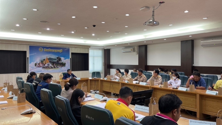 สทน.7 ประชุมคณะอนุกรรมการทรัพยากรน้ำจังหวัดกาญจนบุรี