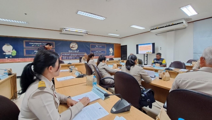 สทน.7 ประชุมคณะอนุกรรมการทรัพยากรน้ำจังหวัดสุพรรณบุรี