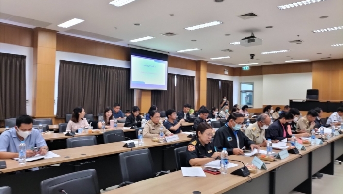 สทน.7 ประชุมคณะทำงานด้านการเปลี่ยนแปลงสภาพภูมิอากาศระดับจังหวัด (จังหวัดราชบุรี)