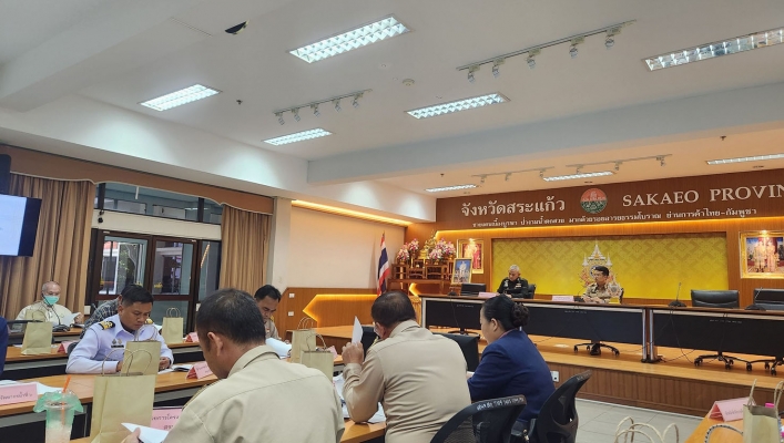 สทน.6 ร่วมประชุมคณะอนุกรรมการทรัพยากรน้ำจังหวัดสระแก้ว ครั้งที่ 3/2567