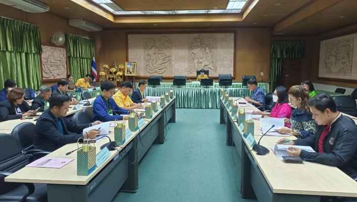 สทน.6 ร่วมประชุมคณะอนุกรรมการทรัพยากรน้ำจังหวัดชลบุรี ครั้งที่ 2/2567