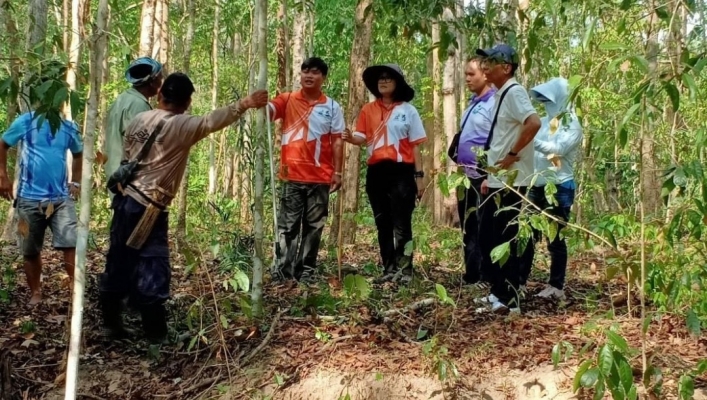 สทน.1 สอน.2 เชียงใหม่ ประสานข้อมูลเพื่อจัดทำศักยภาพพื้นที่ชุ่มน้ำ อ่างเก็บน้ำห้วยลาน  จังหวัดเชียงใหม่