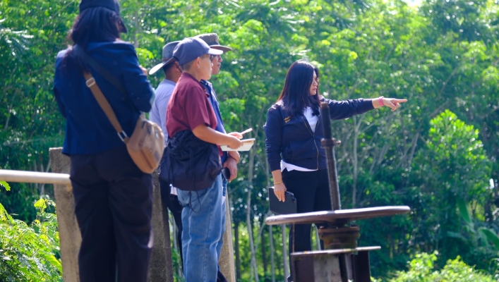 สทน.8 ลงพื้นที่สำรวจความเหมาะสมเบื้องต้น โครงการบรรเทาอุทกภัยและภัยแล้ง ตำบลแค อำเภอจะนะ จังหวัดสงขลา