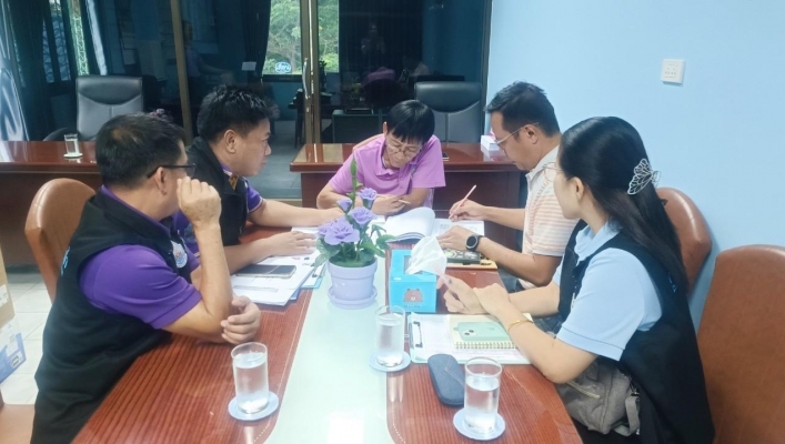 สทน.1 สอน.4 เชียงราย ประสานสำรวจข้อมูลเพื่อจัดทำศักยภาพพื้นที่ชุ่มน้ำหนองฮ่าง อำเภอพาน จังหวัดเชียงราย