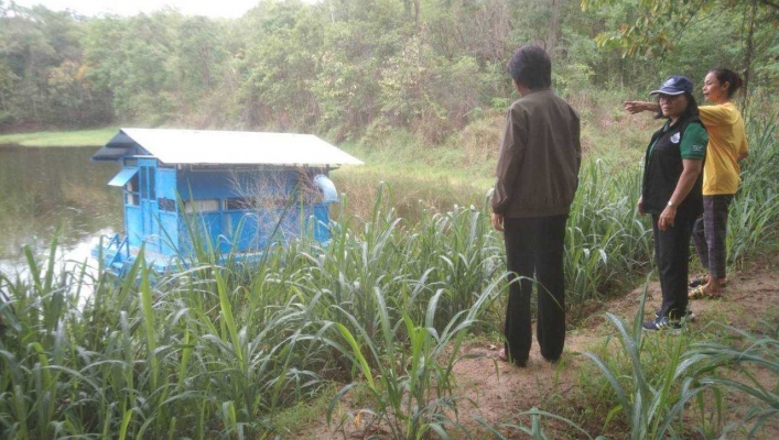 สทน.7 ลงพื้นที่ติดตามการดำเนินงานเครือข่ายกลุ่มผู้ใช้น้ำในพื้นที่ตำบลหนองพันจันทร์